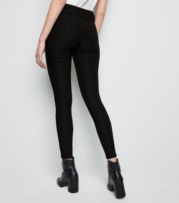 Black Stretch Skinny Trousers | New Look