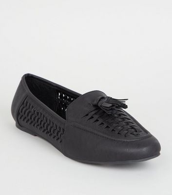 wide fit loafers new look
