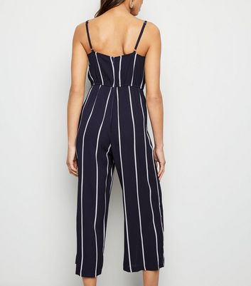 cut out waist jumpsuit