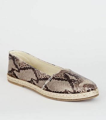 Snakeskin espadrilles on sale