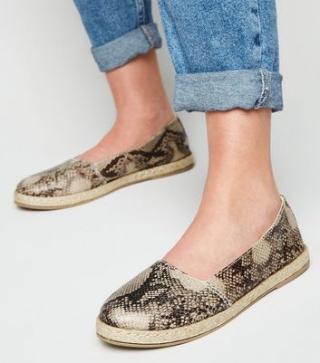 Snake espadrilles cheap