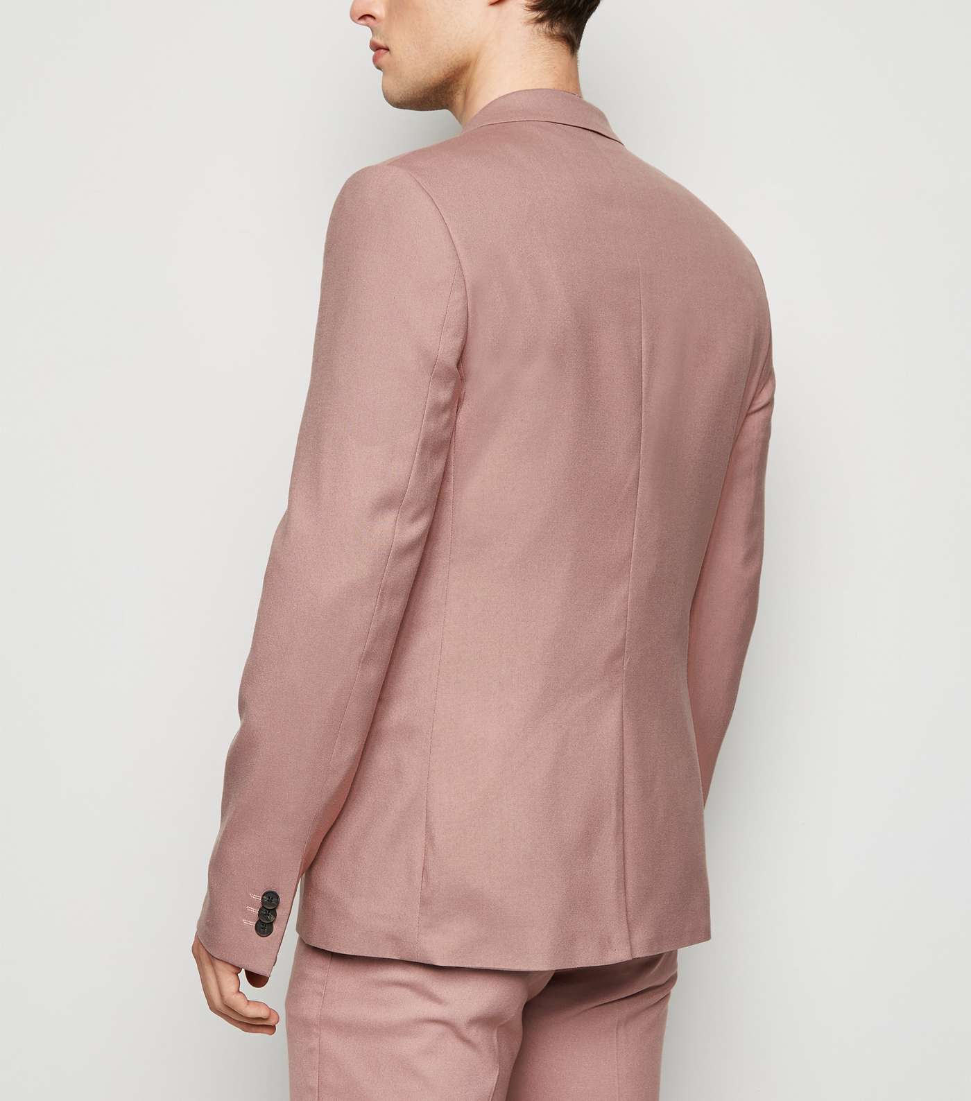 Pink Skinny Suit Jacket Image 3