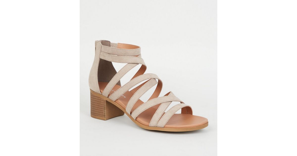 Chaussures à Talons New Look Marron - Taille UK 6 (pointure 39), Talon Aiguille Milieu, Occasion