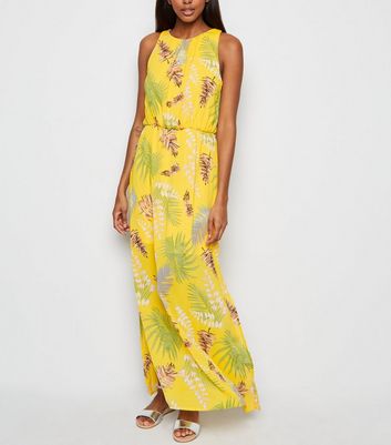 tropical dress new look