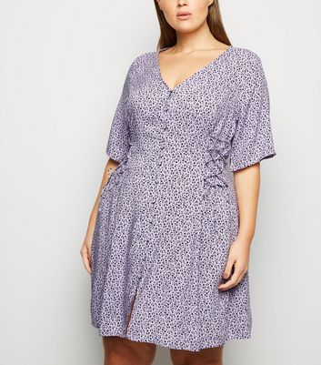 new look lilac dress