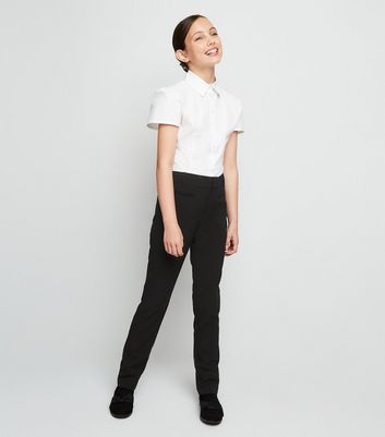 Girls Black Slim Trousers | New Look