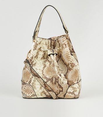 new look snake bag