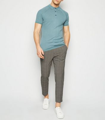 polo shirt with trousers