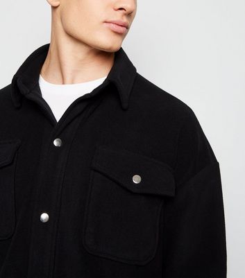 Veste chemise noire Clearance