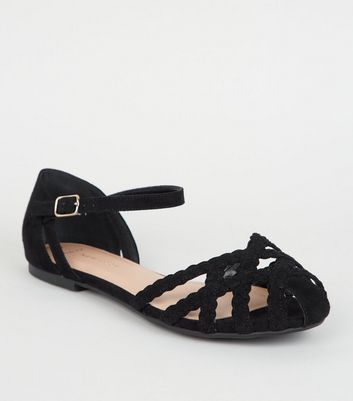 wide fit caged sandals