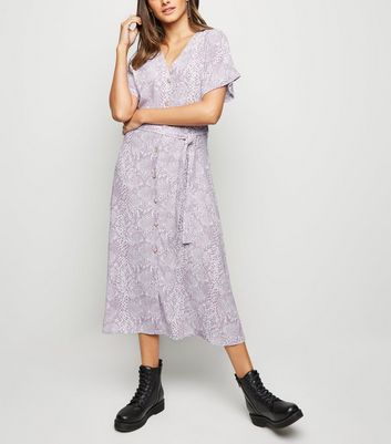 new look lilac dress