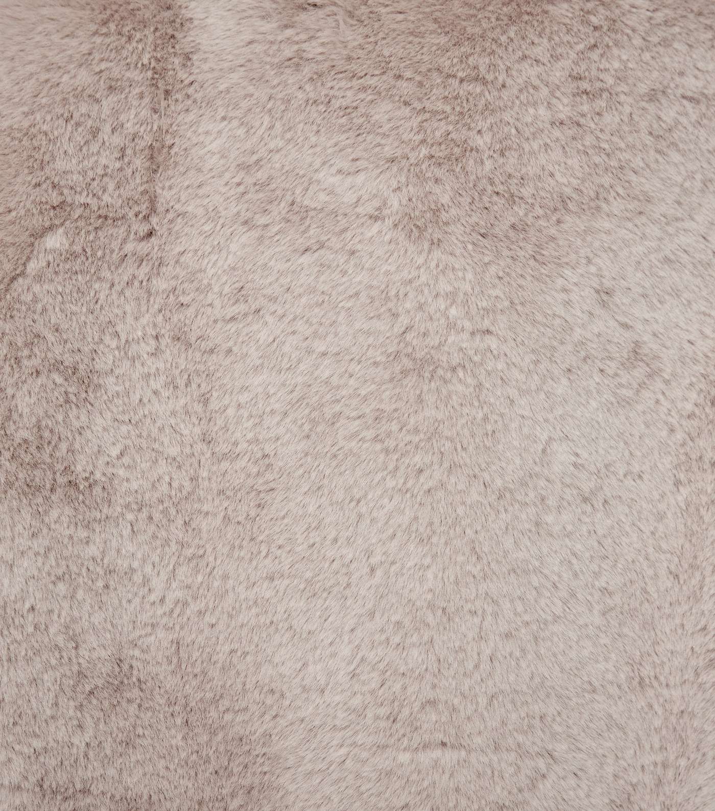 Pale Pink Faux Fur Longline Coat Image 6