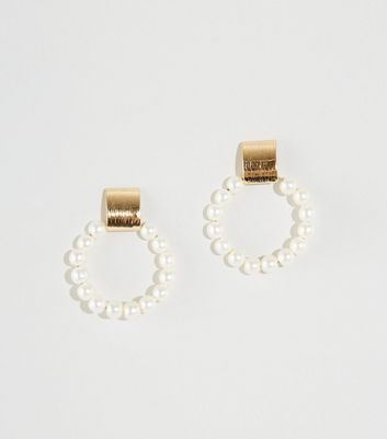 Off on sale white earrings