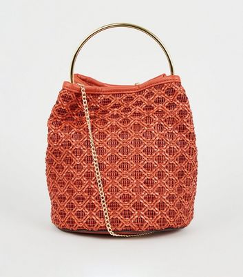 new look orange bag