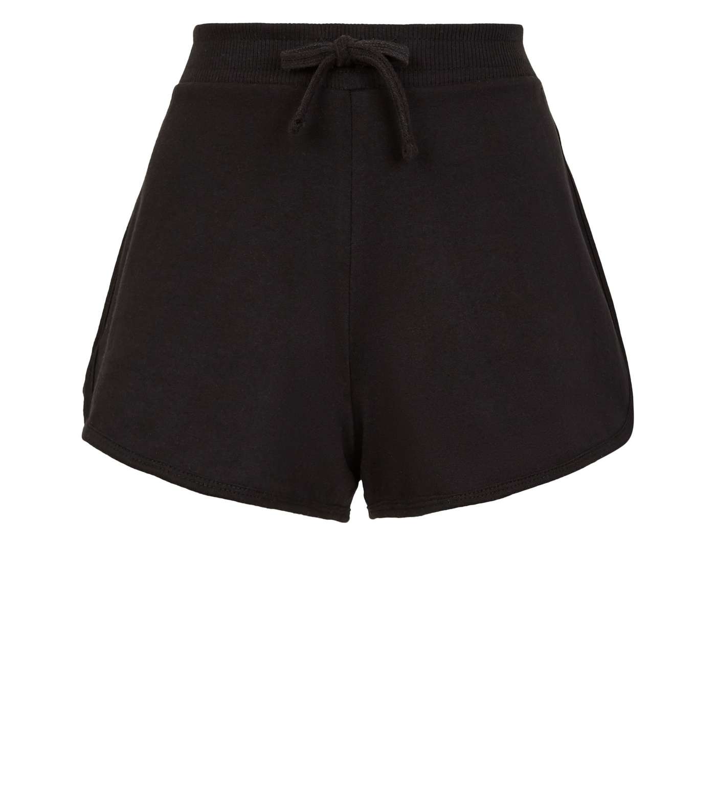 Black Jersey Shorts Image 4
