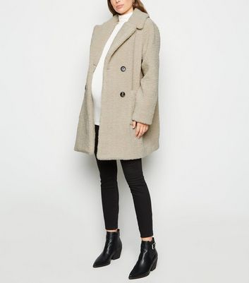 new look teddy coat