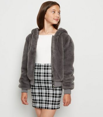 new look girls bomber jacket