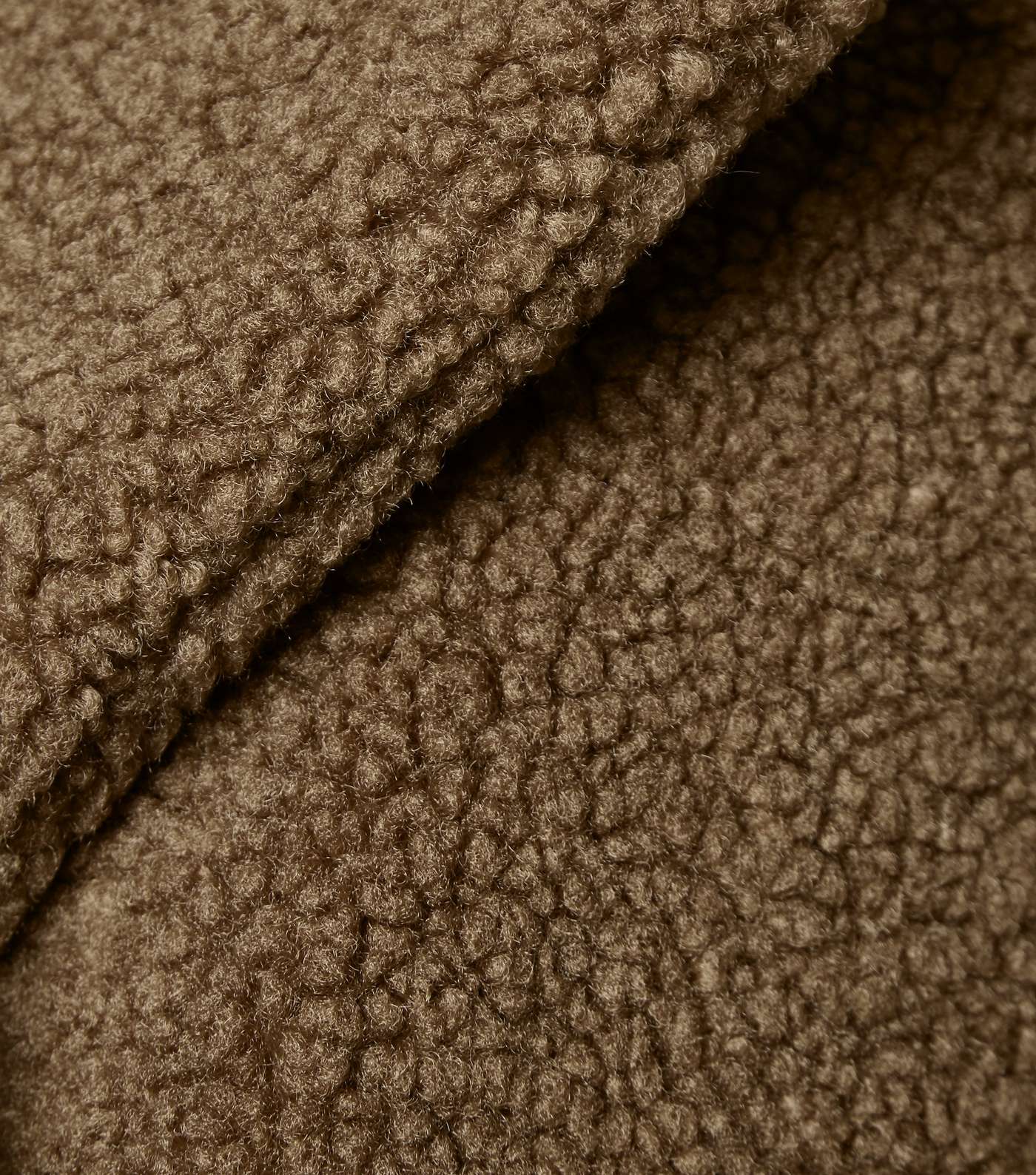 Petite Rust Teddy Coat Image 6