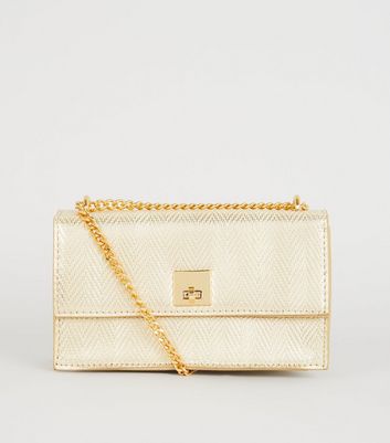 gold bag new look