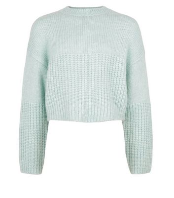 mint green jumper womens