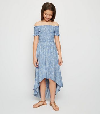 new look dip hem dress