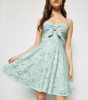 new look mint green dress