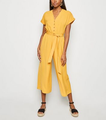 New look yellow jumpsuit online