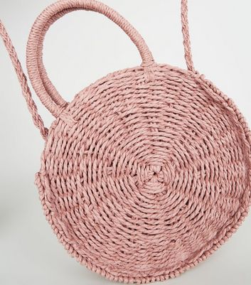 wicker bag new look