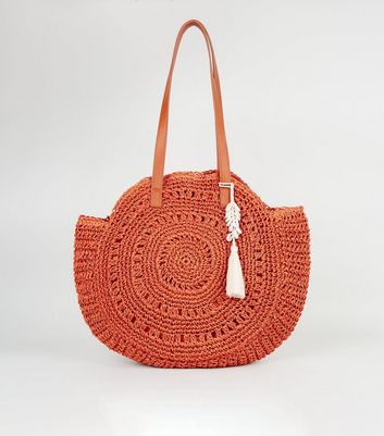 new look orange bag