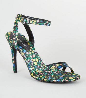 floral stilettos