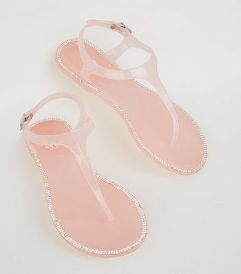 new look jelly shoes