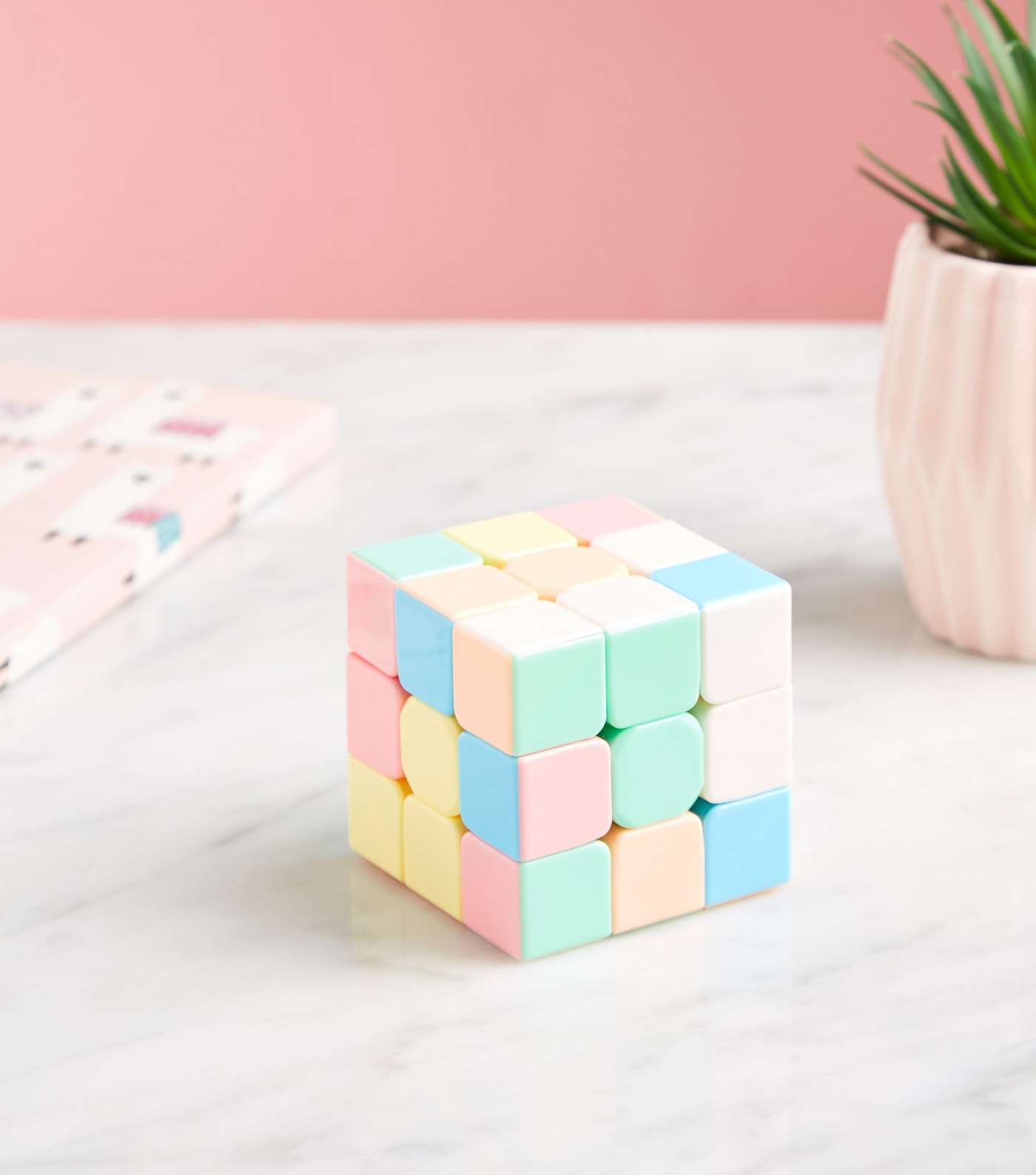 Multicoloured Twist Puzzle Cube Image 2