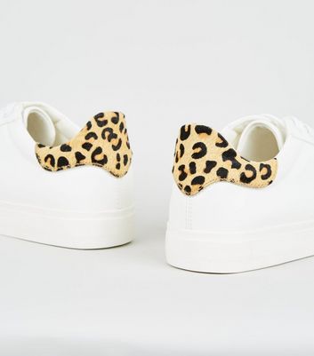 basket femme motif leopard