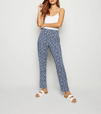 Motif Supprimer De Marine Ajouter Pantalon Bleu À Wishlist Floral La Jdy Yf76Ibgvmy