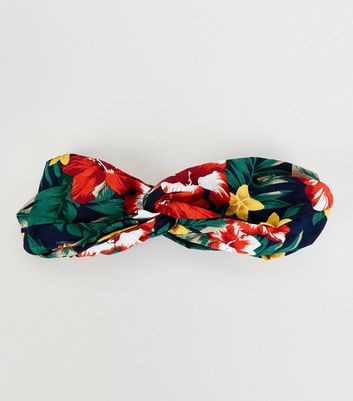 bandeau cheveux tropical