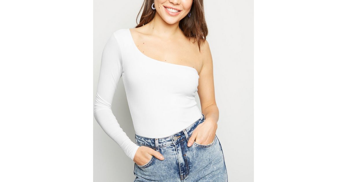 WHITE ONE PIECE BODYSUIT