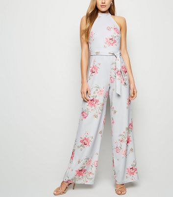 new look halter neck jumpsuit