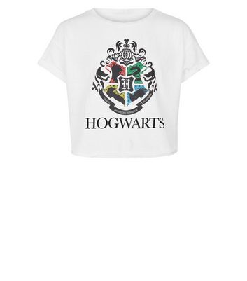 Harry Potter Hogwarts Girl-Top dunkelblau S