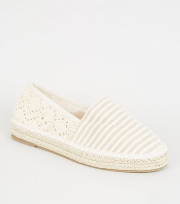 new look white espadrilles