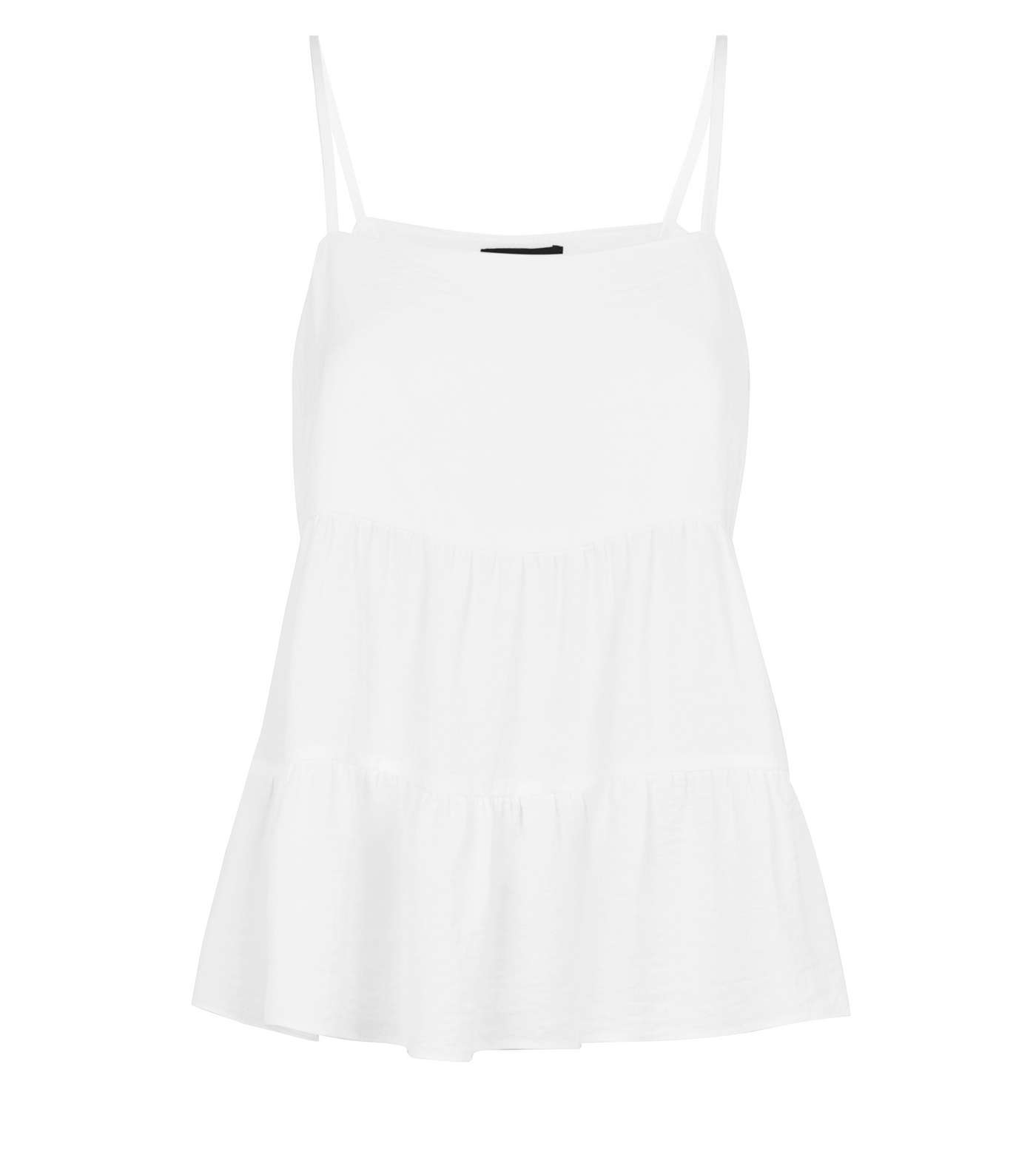Off White Tiered Cami  Image 4