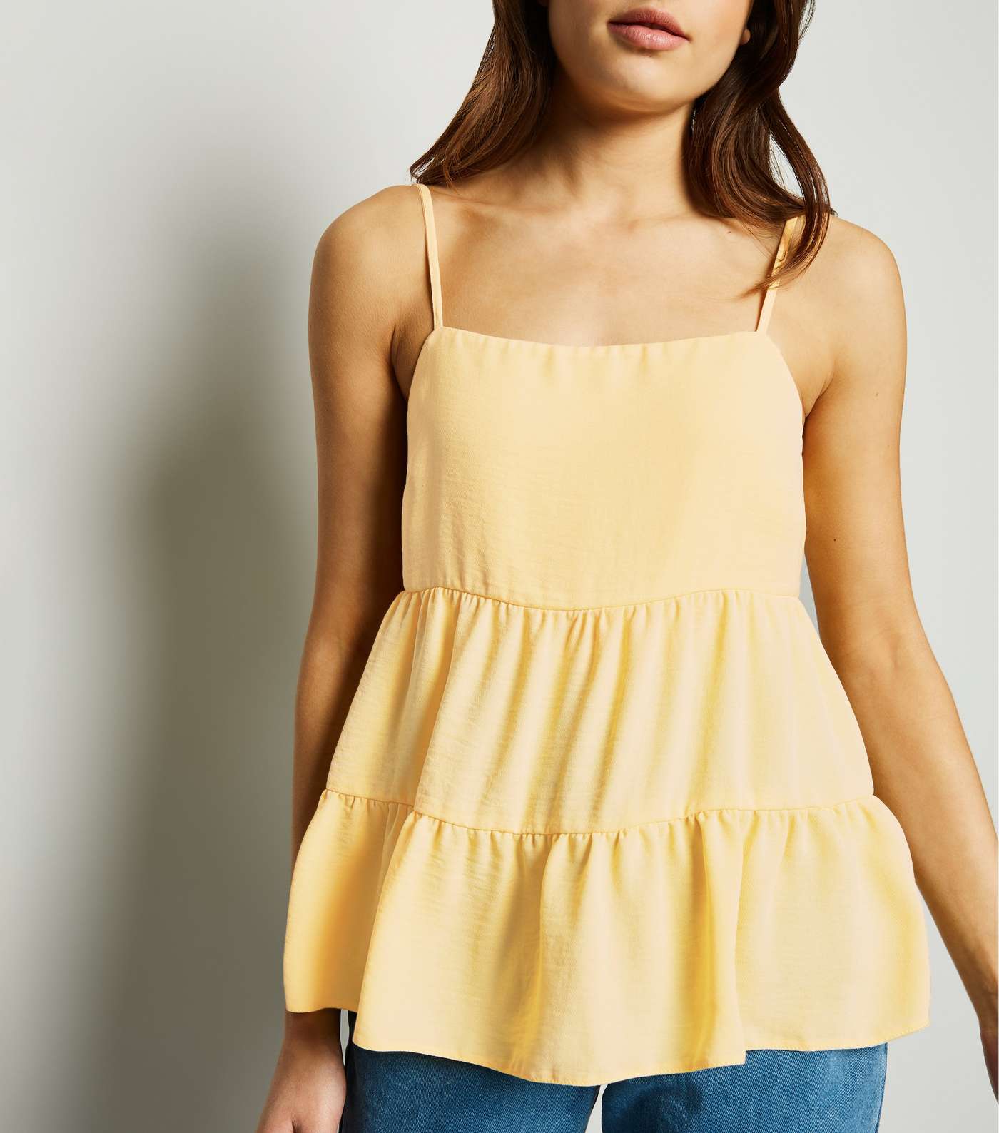 Pale Yellow Tiered Cami  Image 5