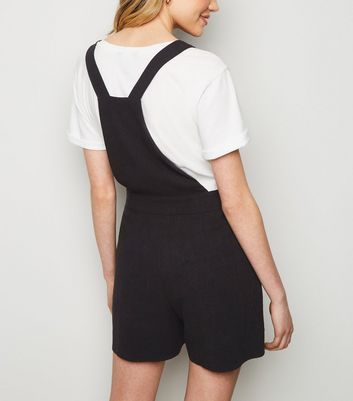 linen dungarees shorts