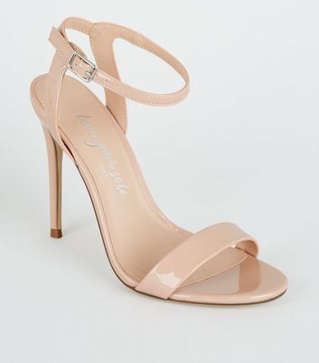 new look peach shoes