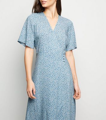 button up dress midi