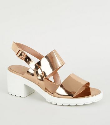 girls chunky sandals