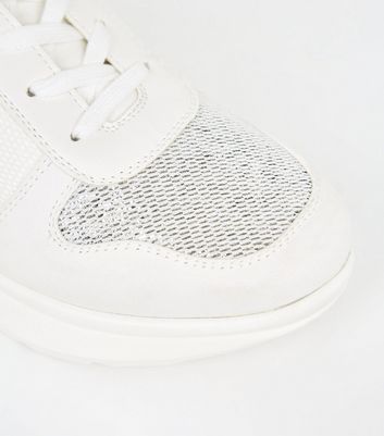 new look glitter trainers