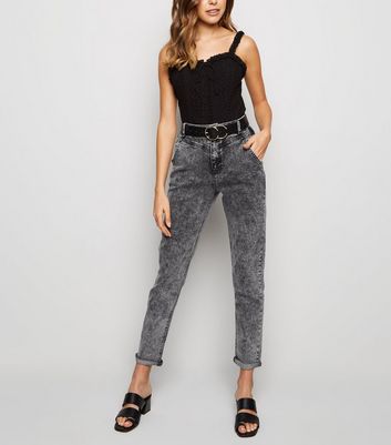 new look tori jeans black