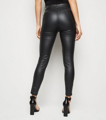 new look lift and shape black jeans