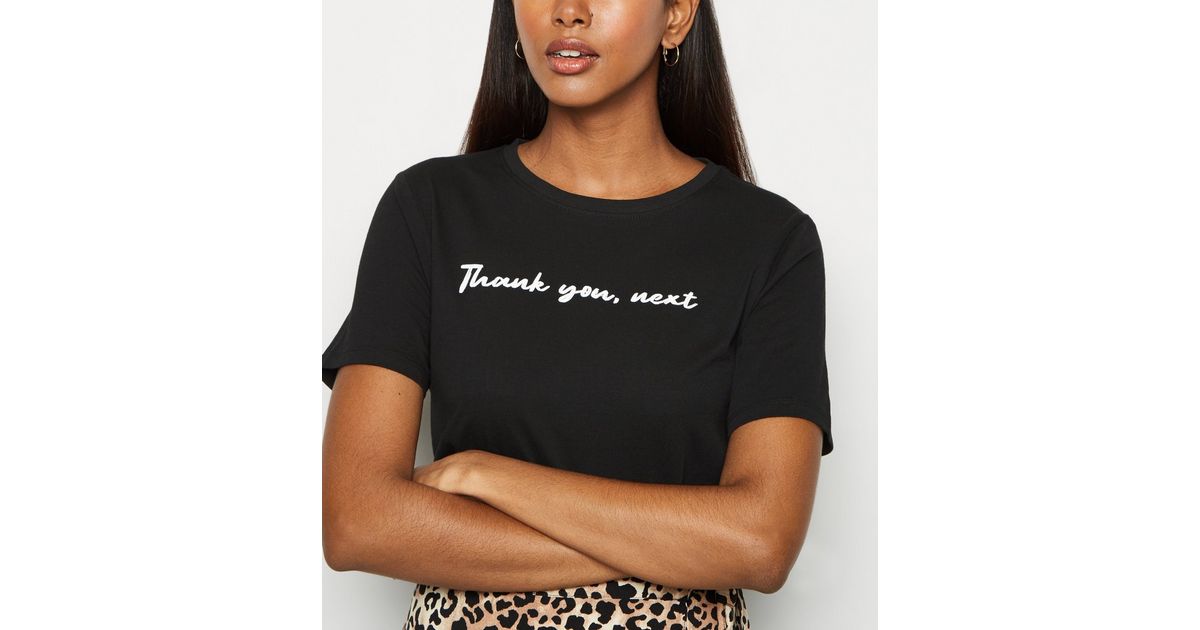 thank u next t shirt new look