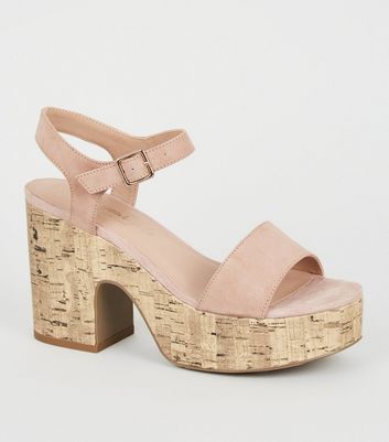 靴 Riu Cork platform sandals riu Cork platform sandals